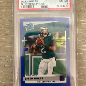 Jalen hurts rookie 8